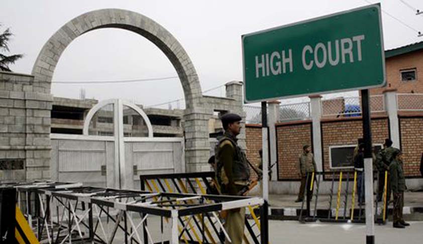 Jammu and Kashmir High Court, Srinagar