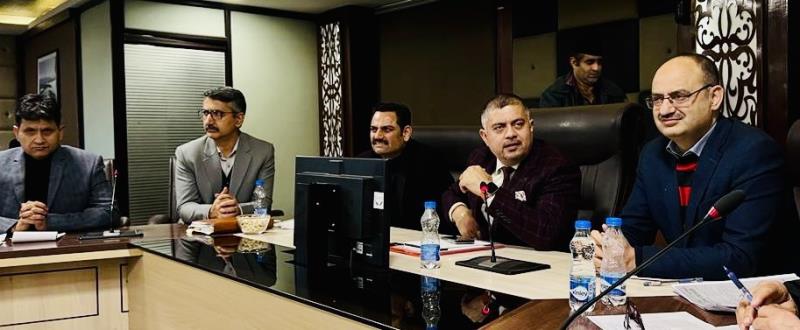 Secretary, Mining, Amit Sharma today held a comprehensive interaction session with Mining Lessees of the Union Territory while reviewing the working of the Mining department at Udyog Bhavan here.