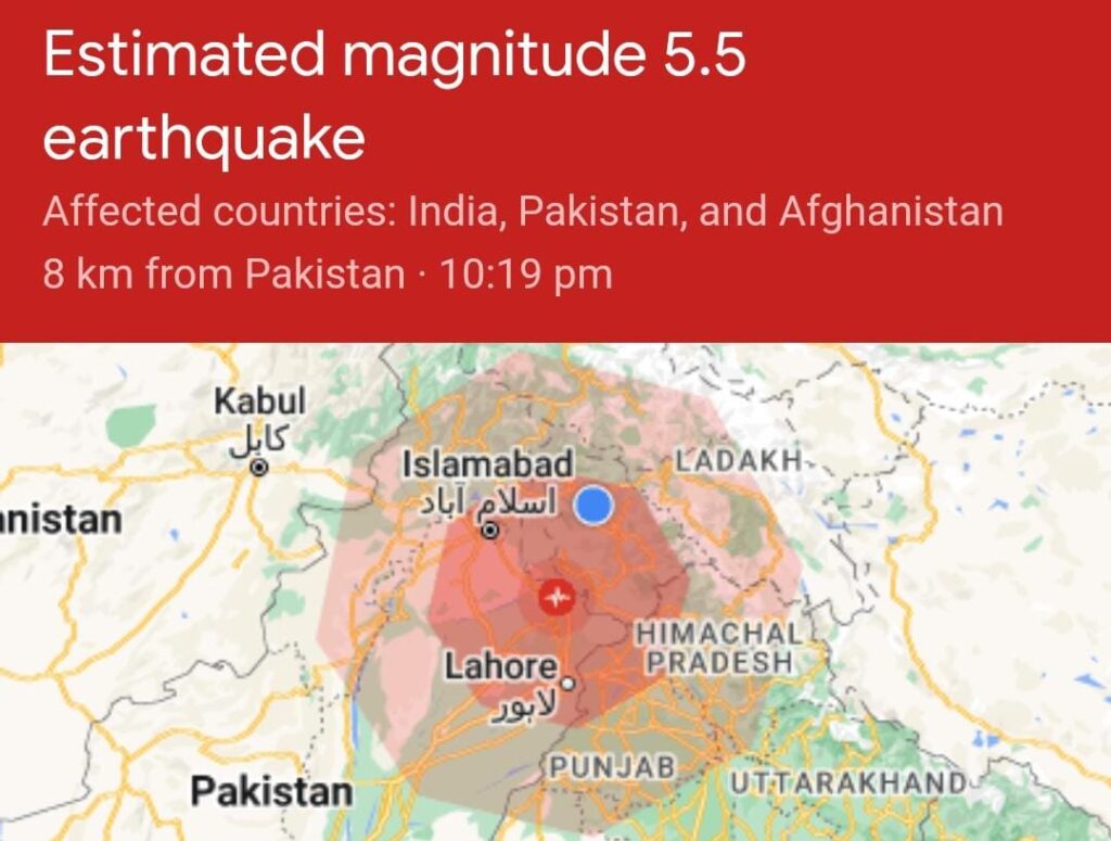 Watch: 9 killed, over 150 injured in Pakistan earthquake